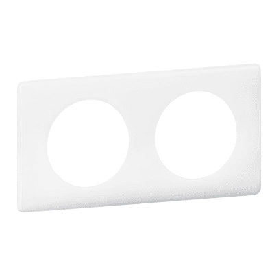 LEGRAND Celiane – Plaque de finition 2 postes blanc – 066632