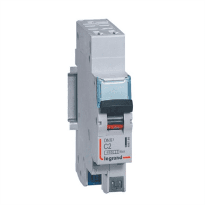 DNX – DISJONCTEUR LEGRAND PH+N 2A C 4.5/6kA – 406780