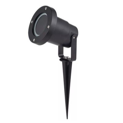 LIGHTED – Spot piquet de sol AYANA GU10 noir IP65 – 67539