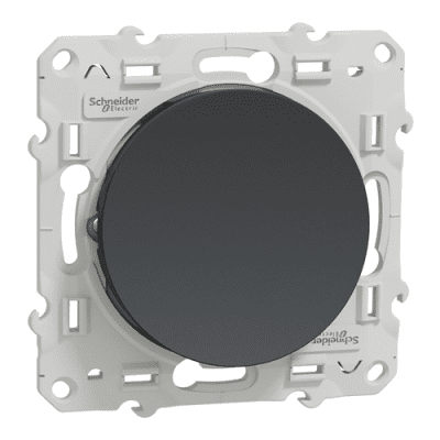 SCHNEIDER Odace – Va et vient 10A anthracite – S540204