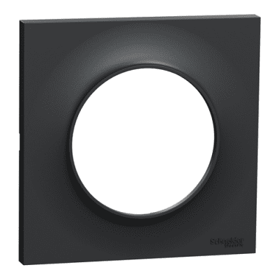 ODACE – PLAQUE 1 POSTE ANTHRACITE – 540702