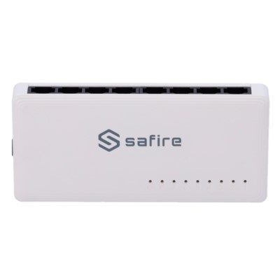 SAFIRE – Switch 8 ports 10/100/1000 Mbps Plug&Play