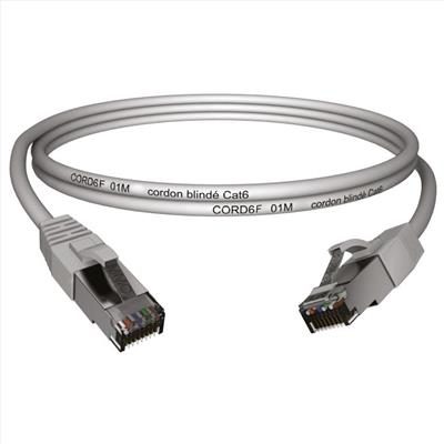 Cordon RJ45 catégorie 6 F/UTP 1M – 6F01M