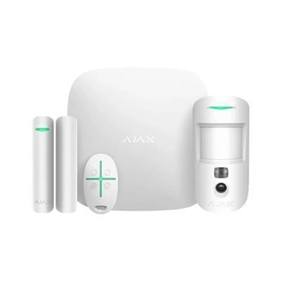 AJAX – Kit alarme blanche – AJ-STARTERKIT-CAM-W